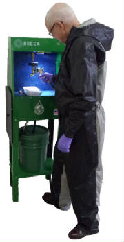 E40M Manual Quick Color Change Paint Spray Gun Cleaner