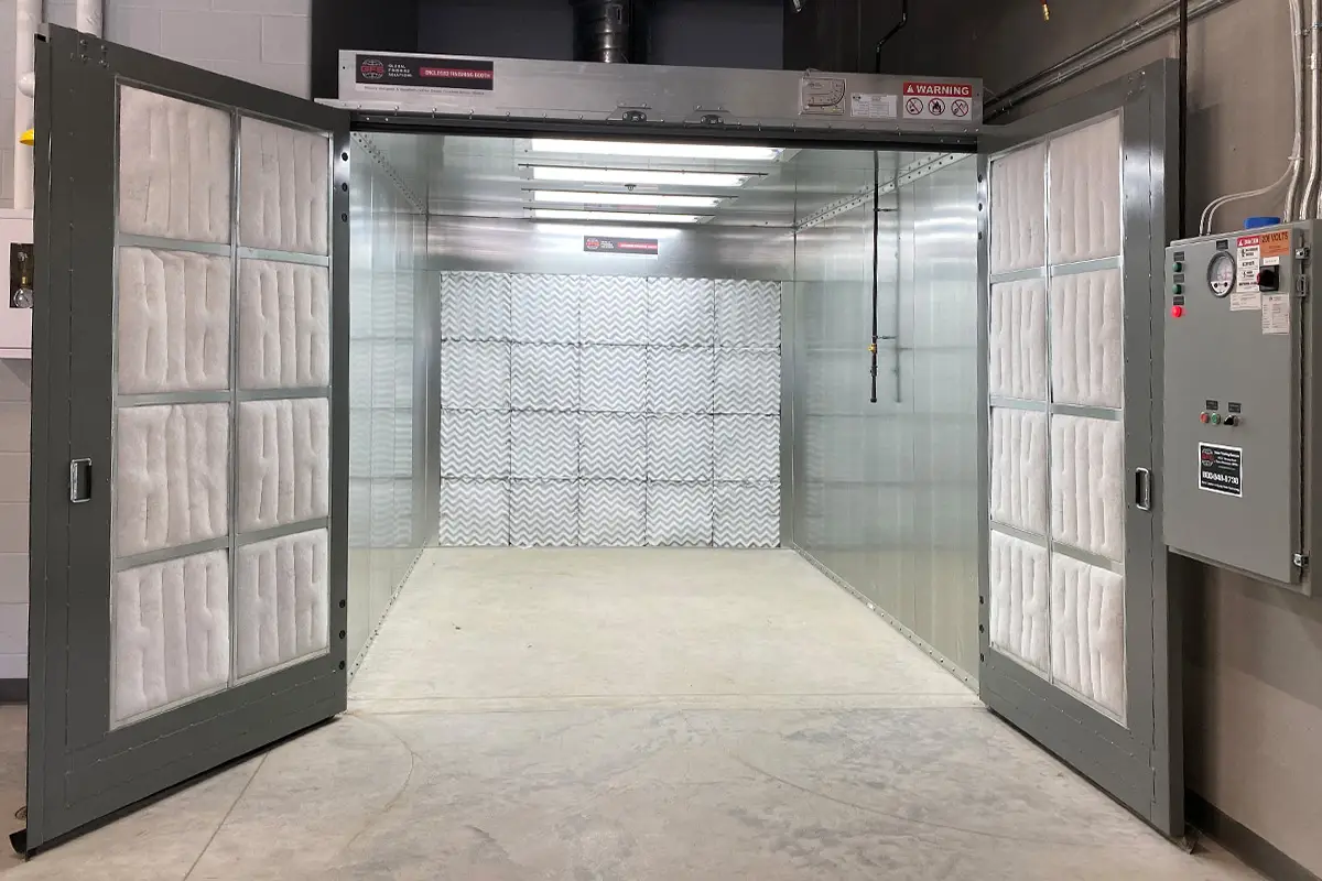 Enclosed Finishing Paint Booths