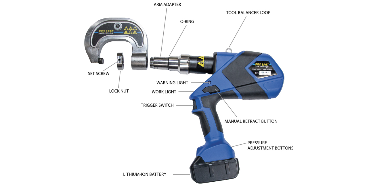 Rivet Gun PR 5D Riveter