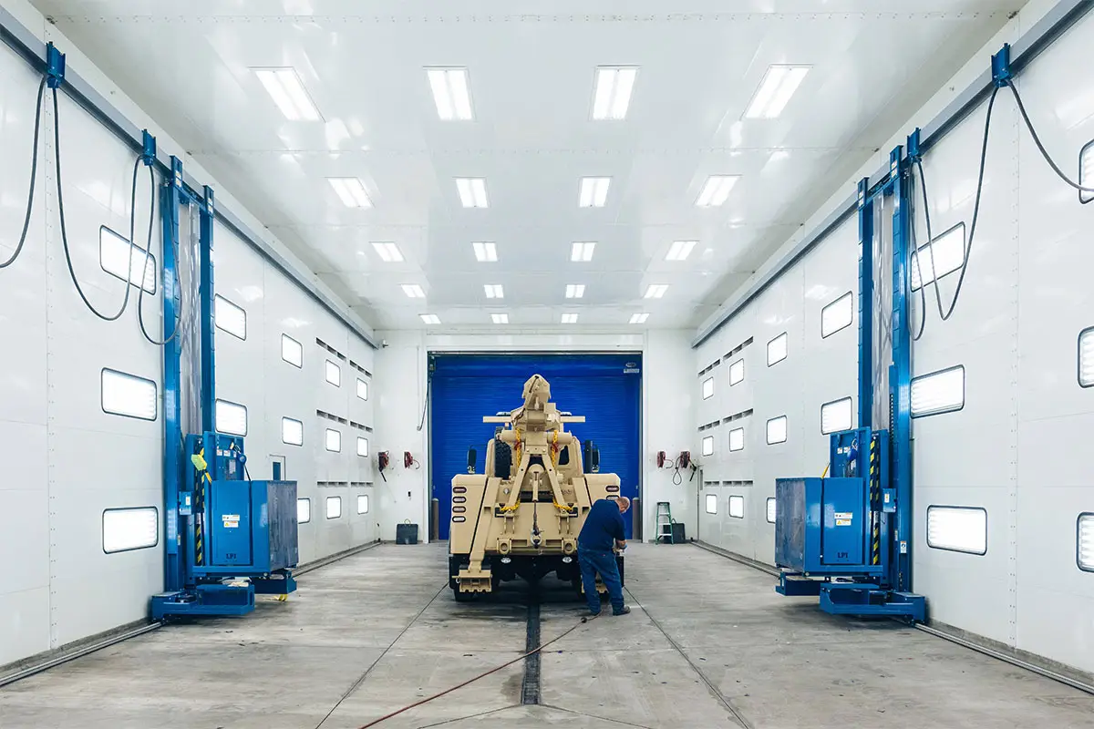 Heavy Duty Truck Booth - Wash Booth